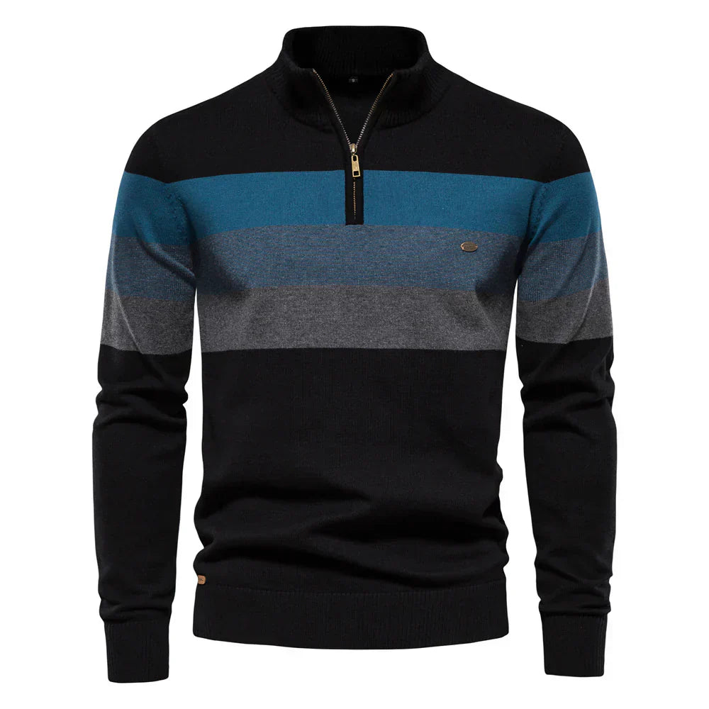 Lukas | Elegant Quarter-Zip Pullover