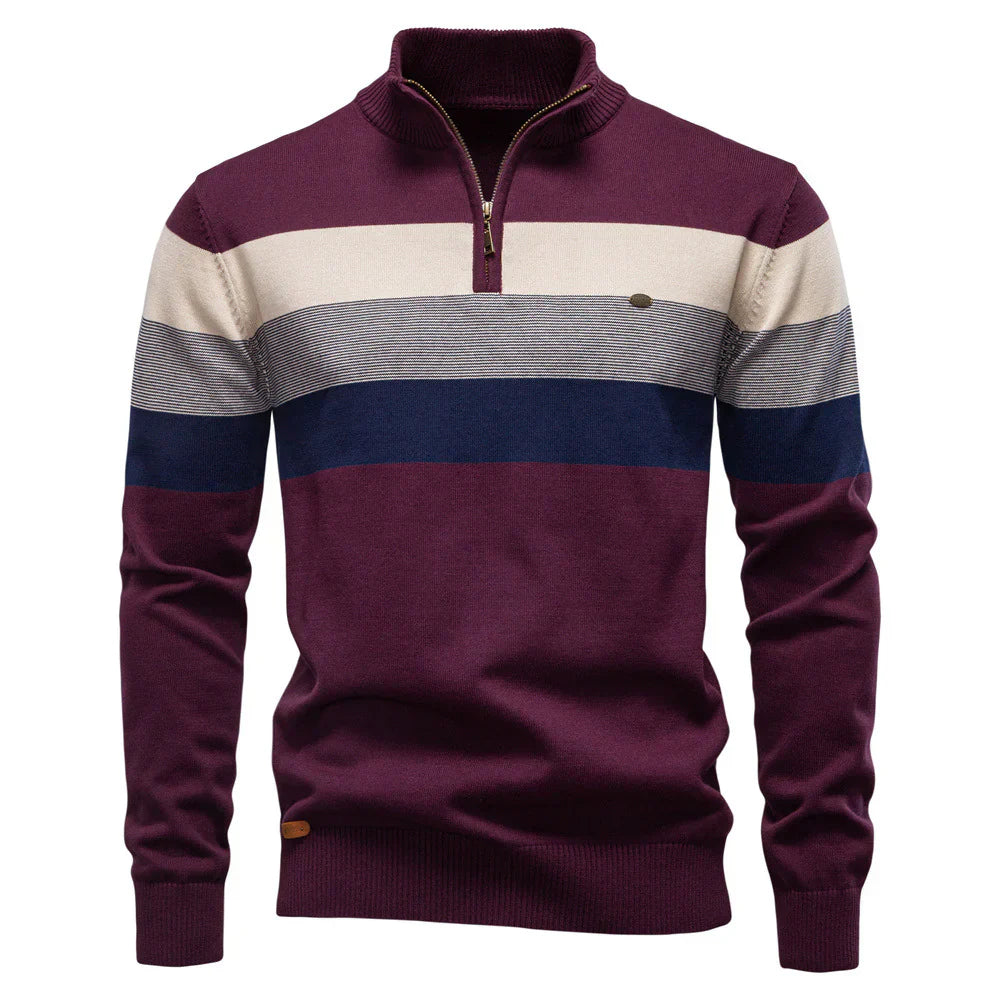 Lukas | Elegant Quarter-Zip Pullover
