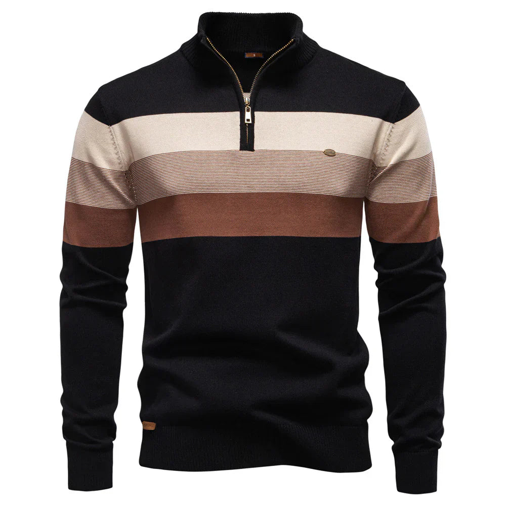 Lukas | Elegant Quarter-Zip Pullover