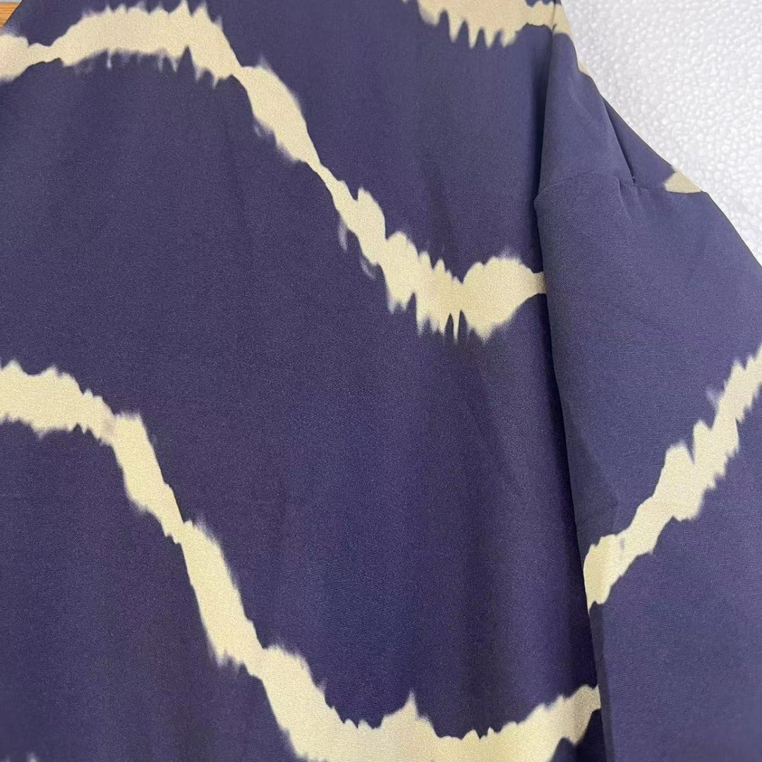 Selora | Boho Stripe Comfort Dress Tummy Friendly