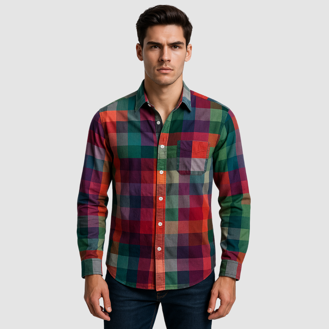 Leonard | Classic Colorblock Shirt