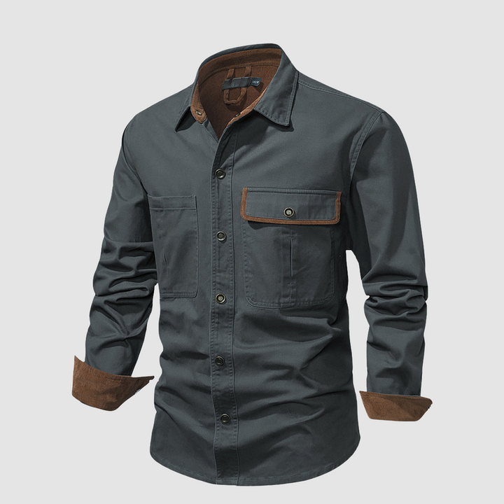 Mathew | Elegant Long-Sleeved Shirt