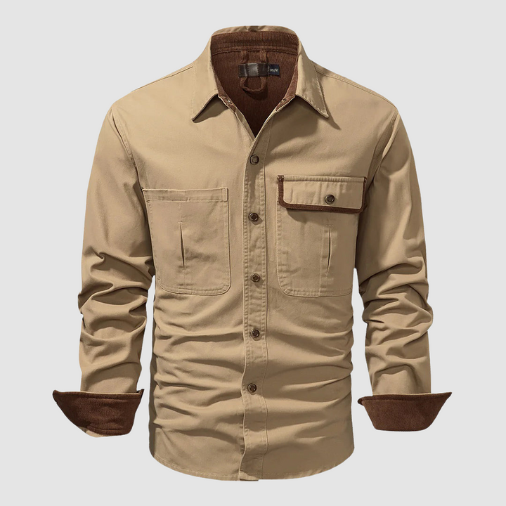 Mathew | Elegant Long-Sleeved Shirt
