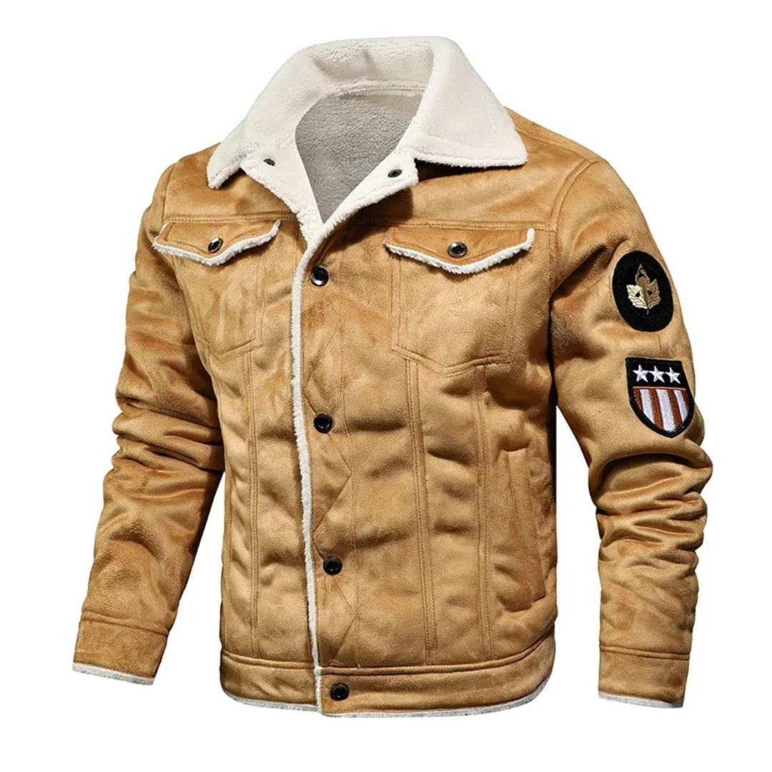 Nathan | Warm and Versatile Leather Jacket