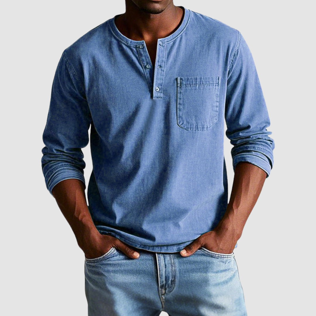 Harrison | Vintage Henley Shirt