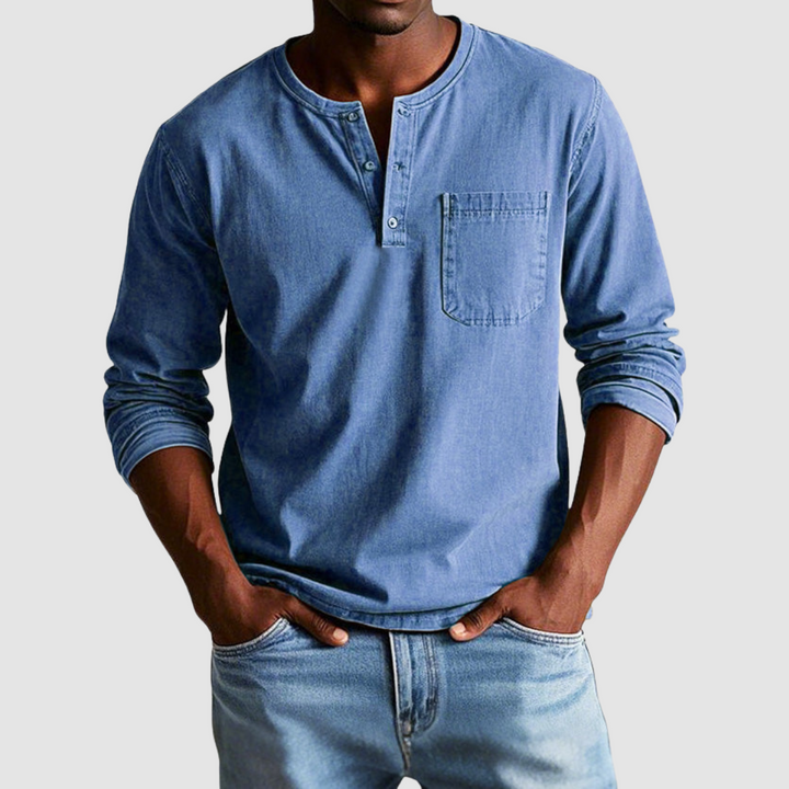 Harrison | Vintage Henley Shirt