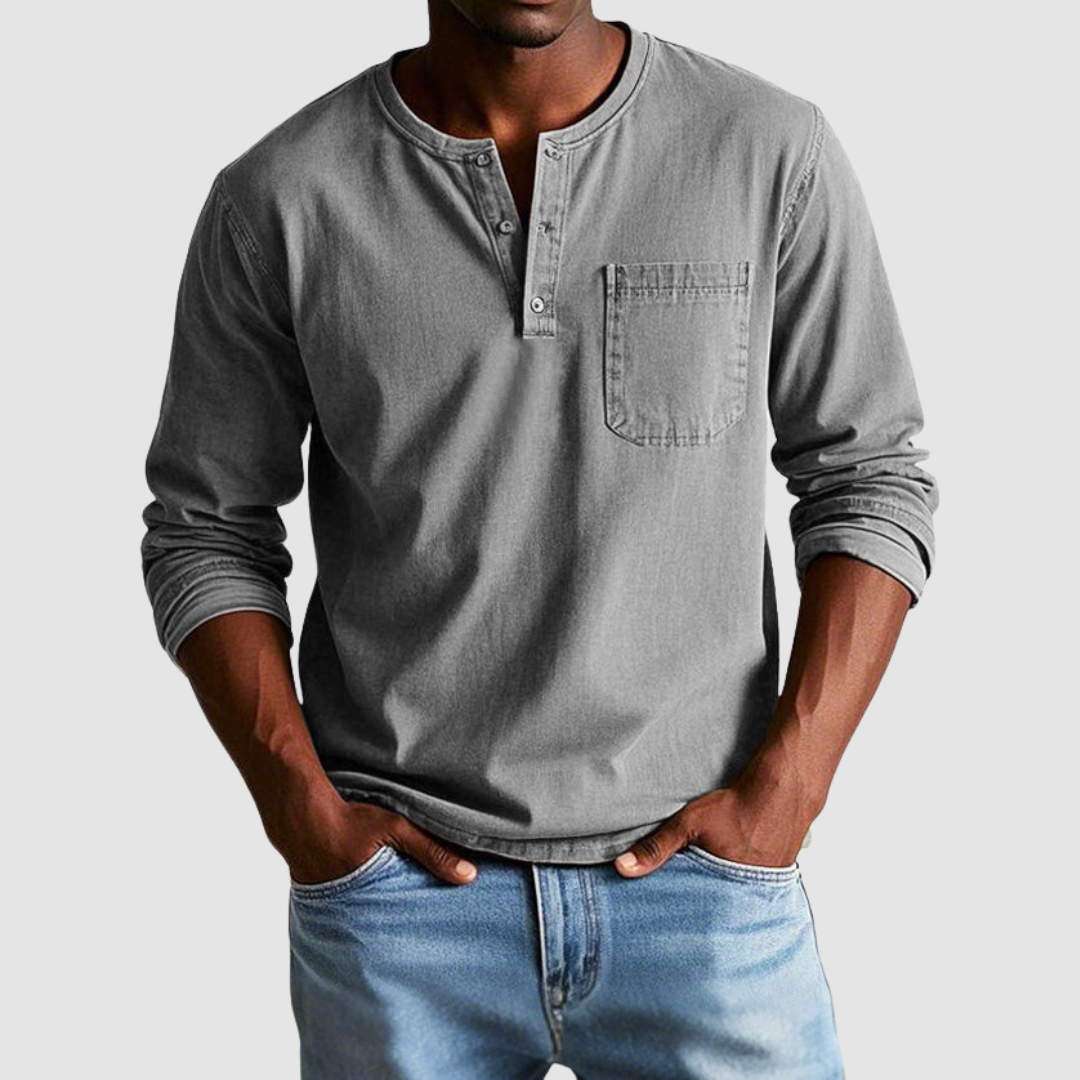 Harrison | Vintage Henley Shirt