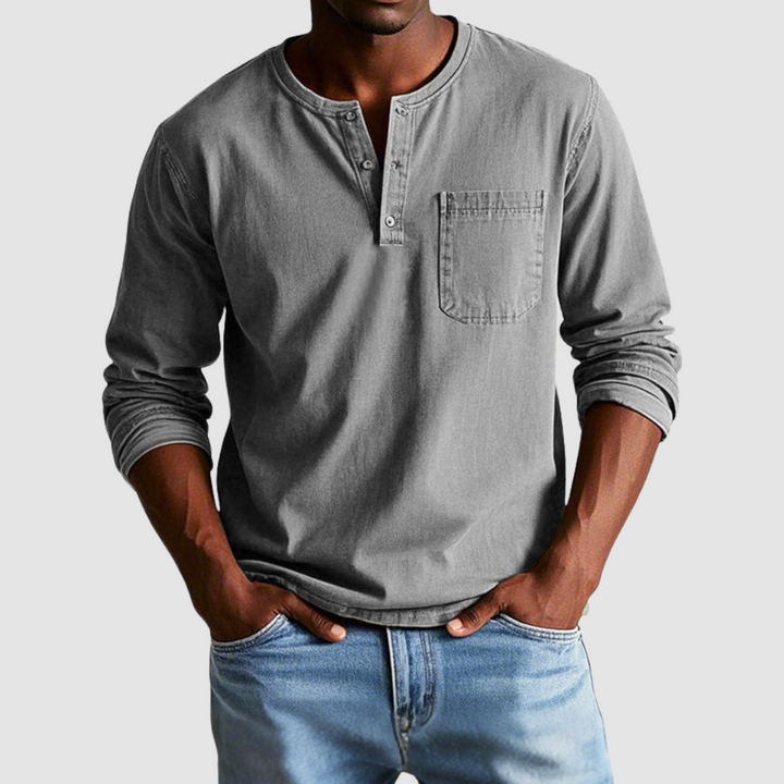 Harrison | Vintage Henley Shirt