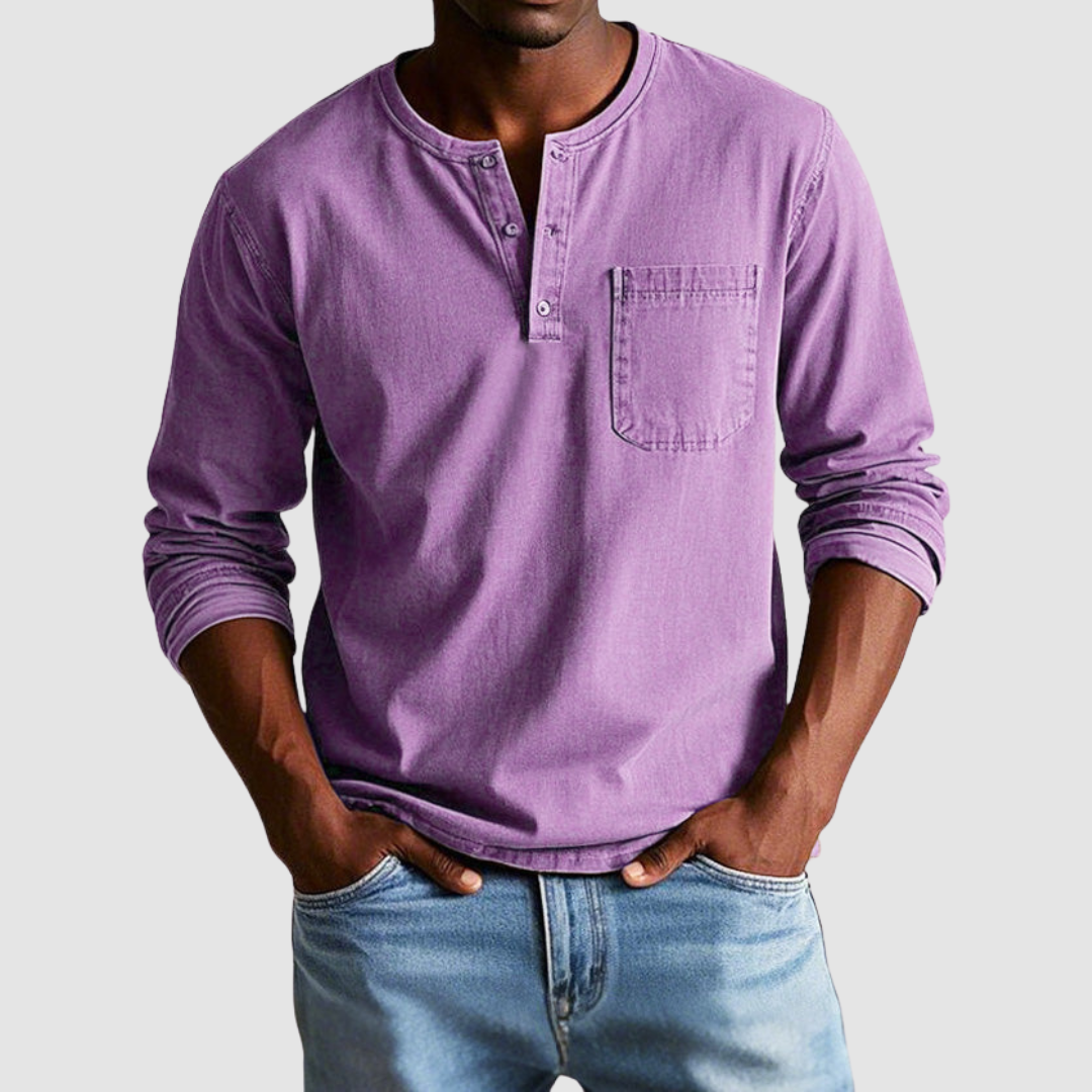 Harrison | Vintage Henley Shirt