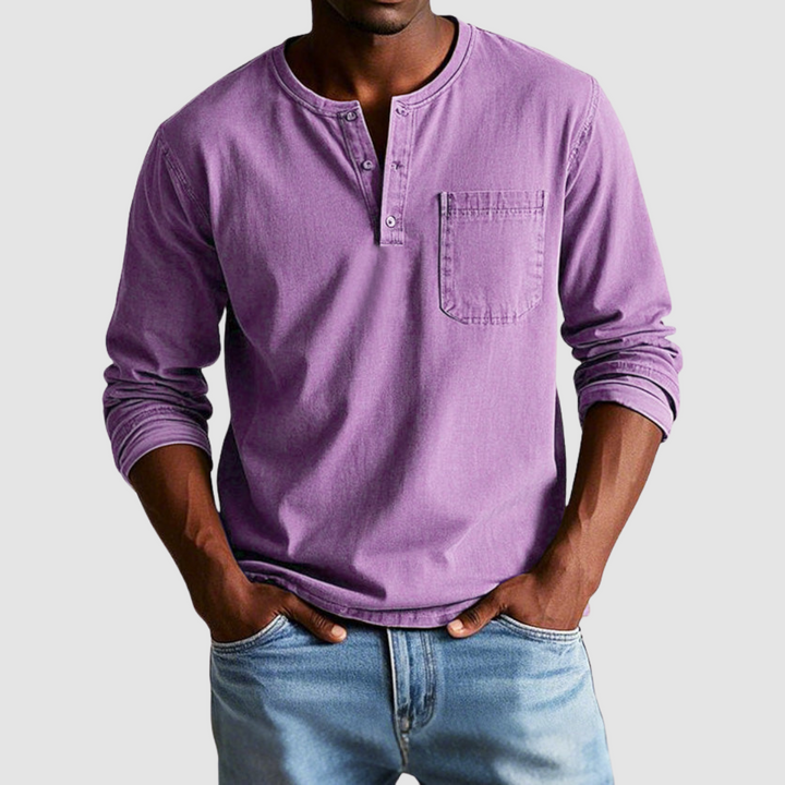 Harrison | Vintage Henley Shirt