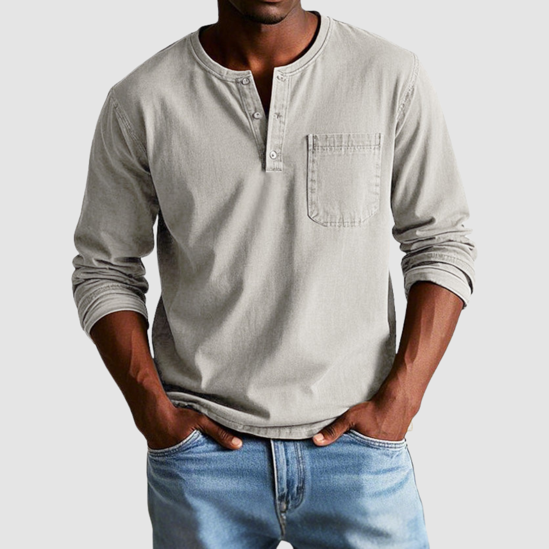 Harrison | Vintage Henley Shirt