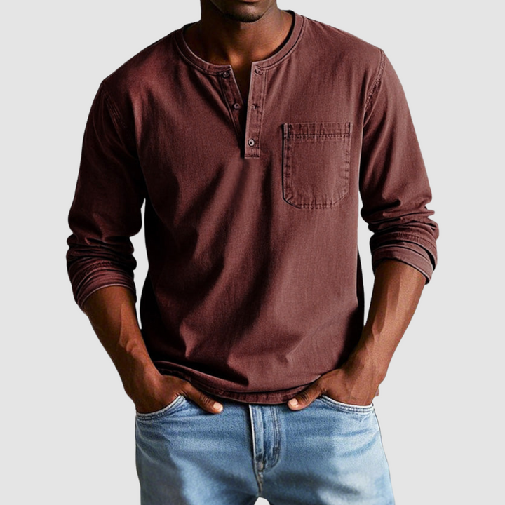 Harrison | Vintage Henley Shirt