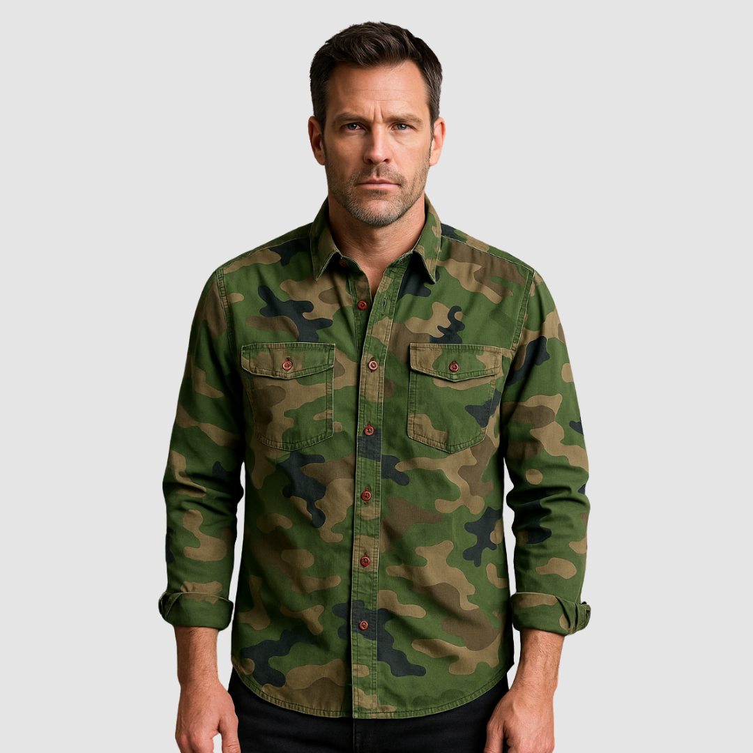 Logan | Urban Camo Shirt