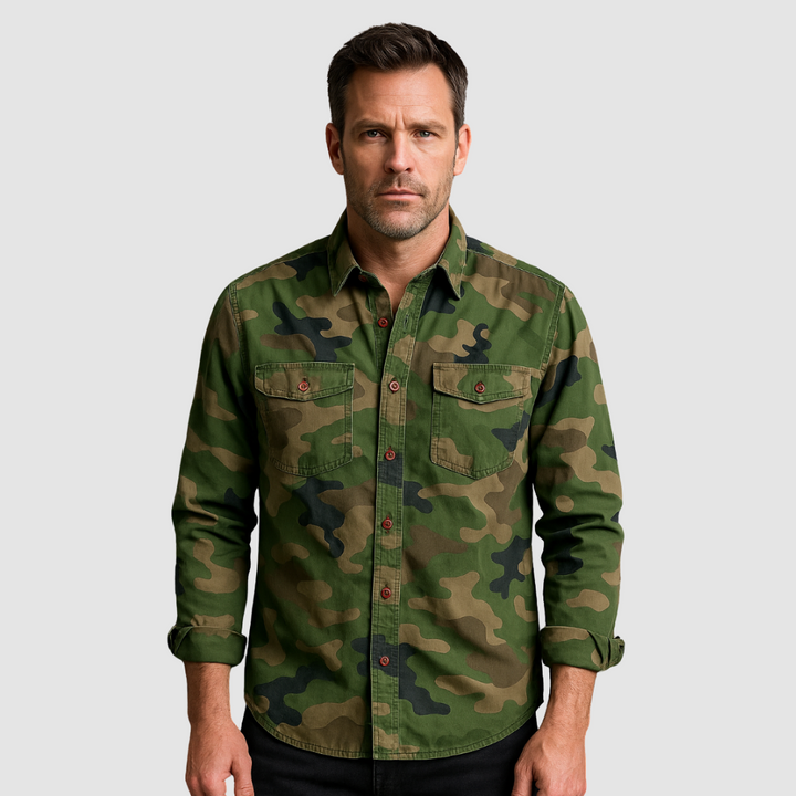 Logan | Urban Camo Shirt