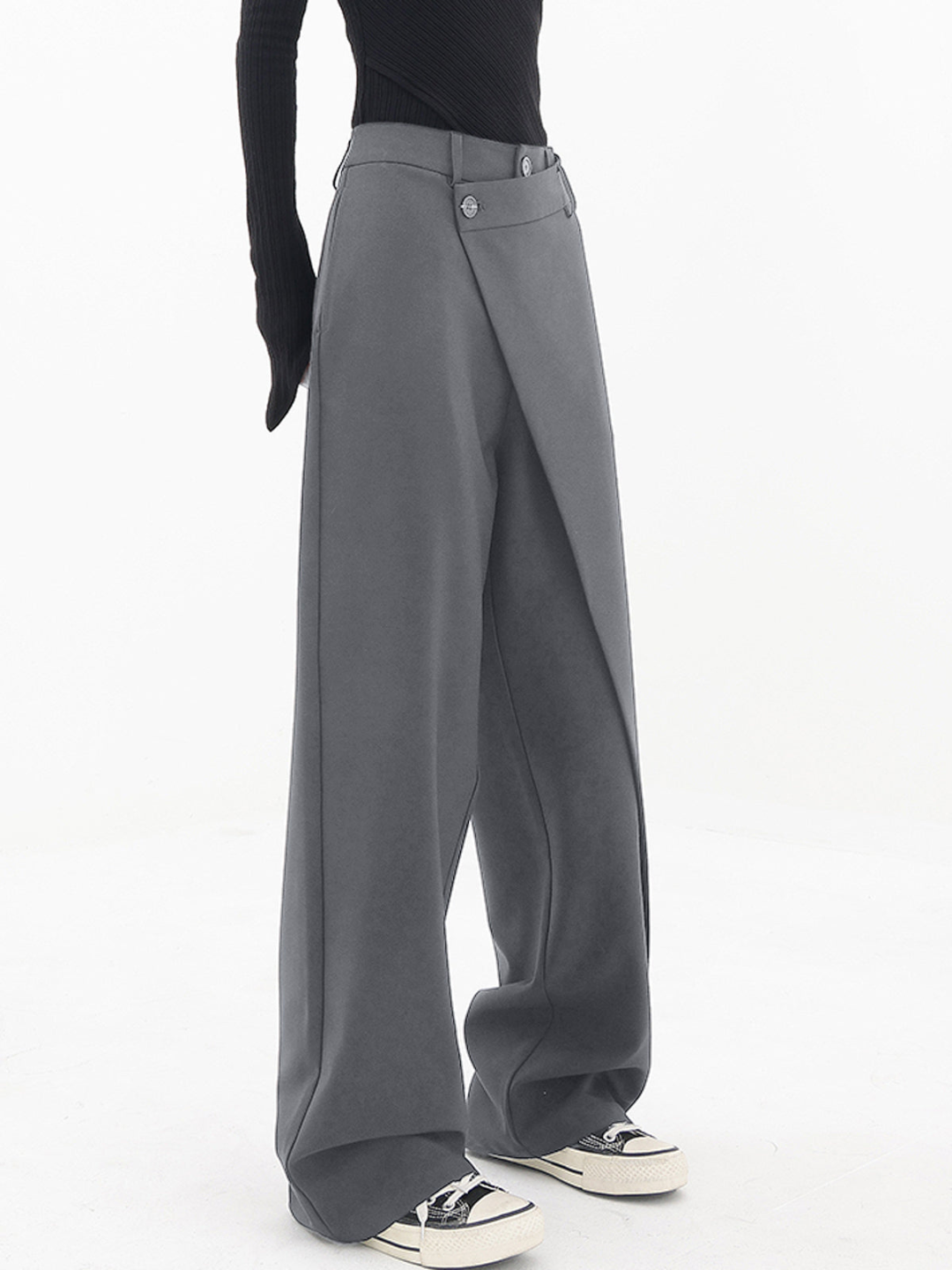 Abbie | High-Waisted Wide-Leg Trousers