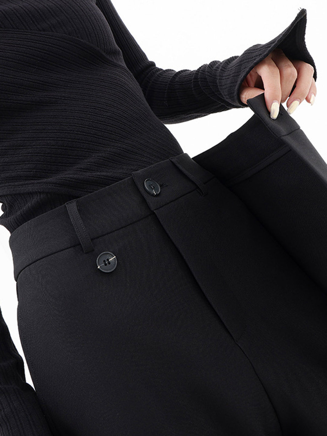 Abbie | High-Waisted Wide-Leg Trousers