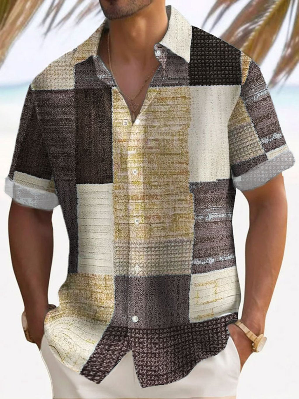 Aaron | Casual Relaxed Fit Button-Up Shirt