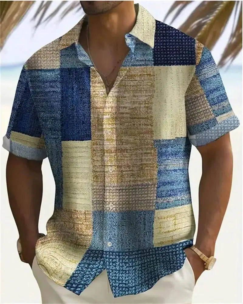 Simon | Vintage Patchwork Shirt