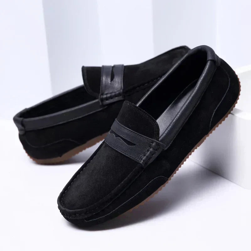 Montero | Genuine Suede Loafers