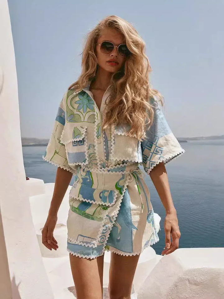 SOLENE | CHIC PATCHWORK SET