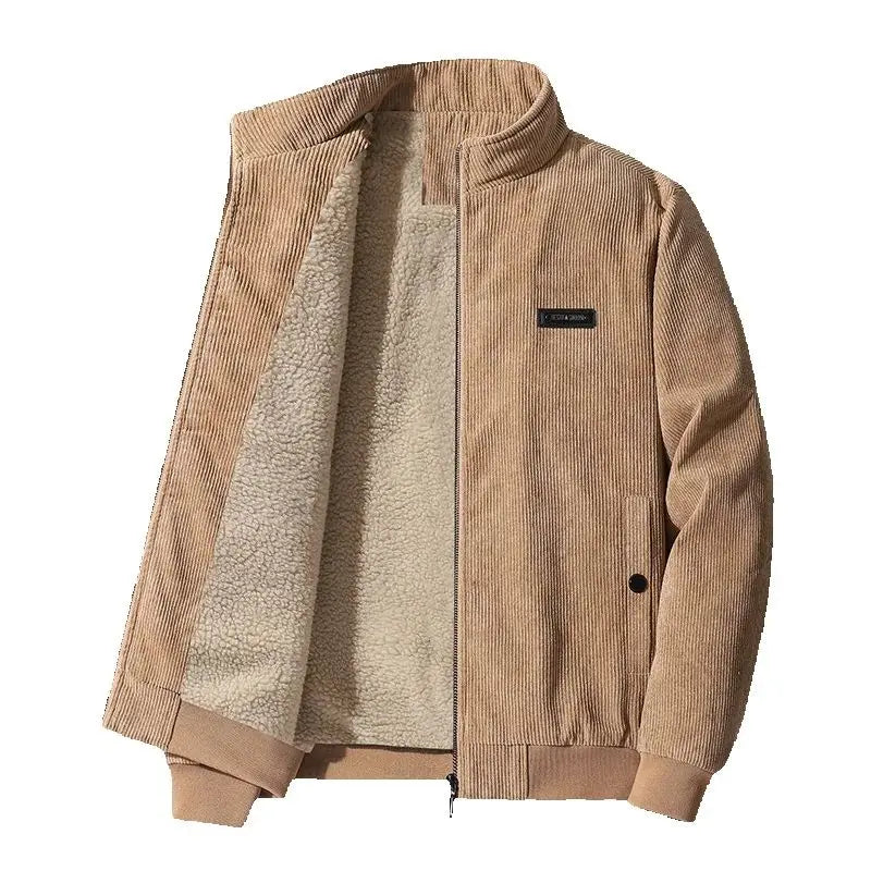 Ivo | Cord Jacket with Fleece Lining