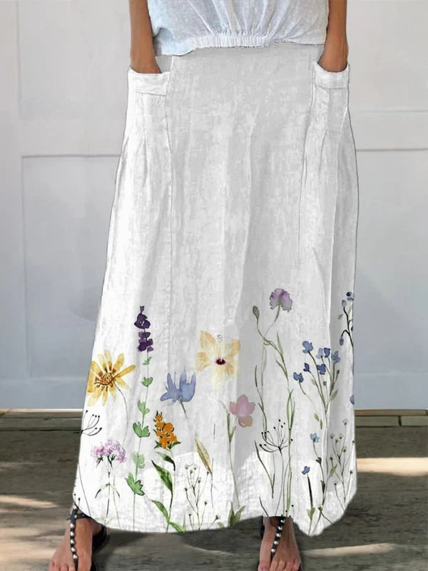 Summer | Breeze Linen Skirt