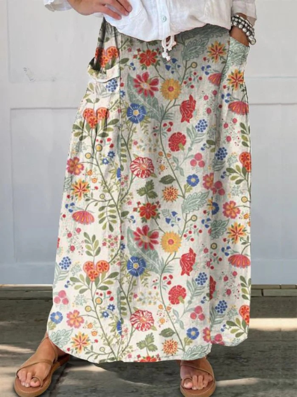 Claire | Breeze Linen Skirt