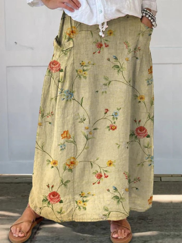 Charlotte | Breeze Linen Skirt