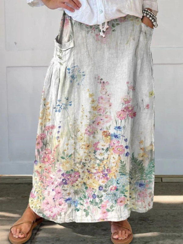 Charlotte | Breeze Linen Skirt