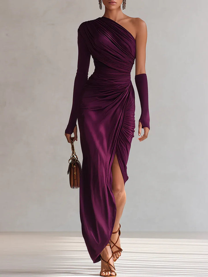 Rhianna | Elegant Maxi Dress & Sleeve