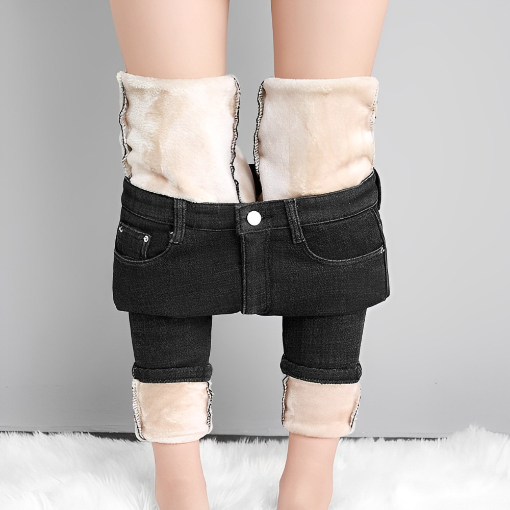 Alannah | Warm Fleece-Lined Winter Jeans