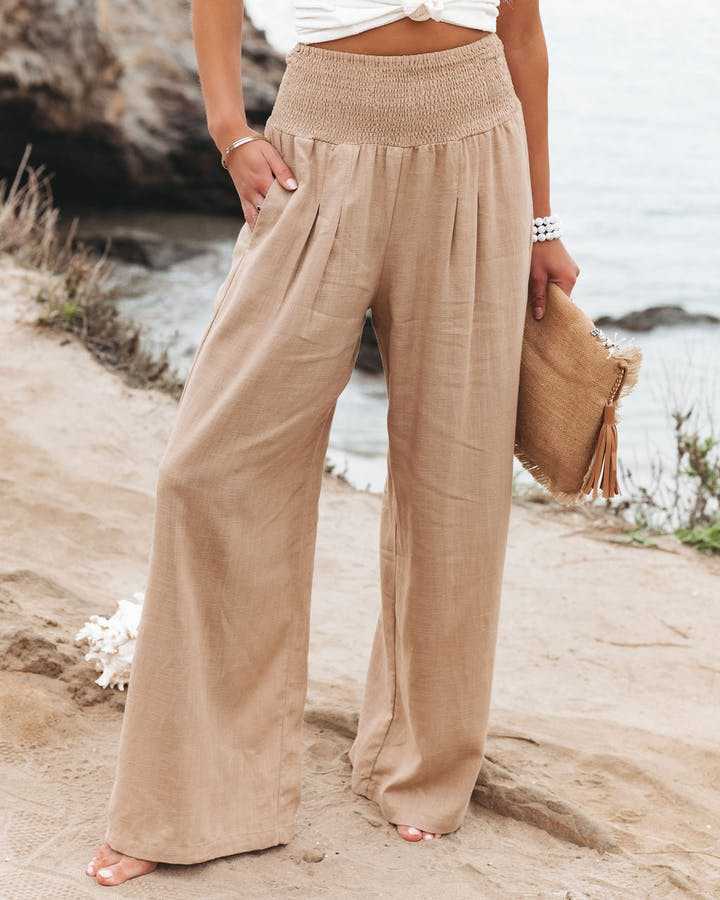 Tayla | Beach Wide Leg Pants for Women