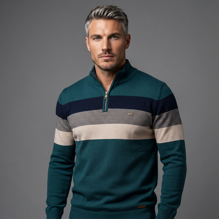 Lukas | Elegant Quarter-Zip Pullover