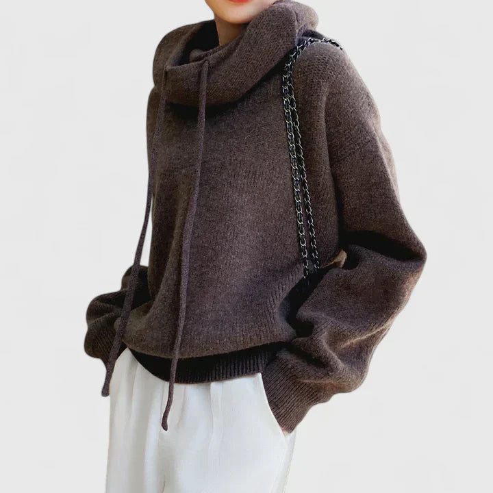 Erica™ | Gezellige gebreide hoodie
