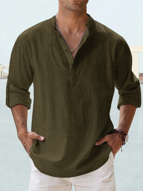 Leon | Classic Men's Linen Shirt