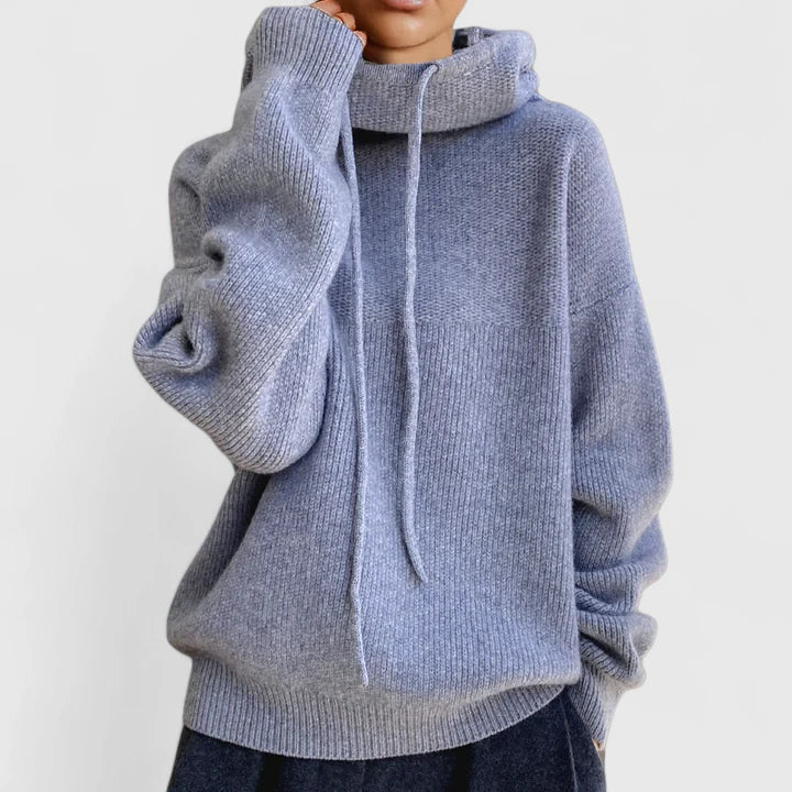 Erica™ | Gezellige gebreide hoodie