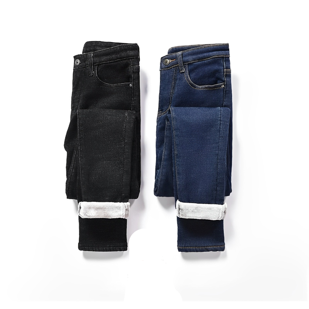 Alannah | Warm Fleece-Lined Winter Jeans