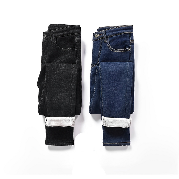 Alannah | Warm Fleece-Lined Winter Jeans