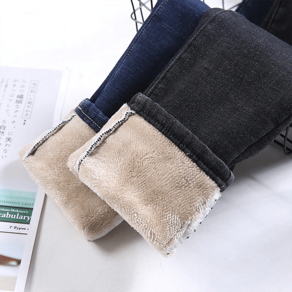 Alannah | Warm Fleece-Lined Winter Jeans