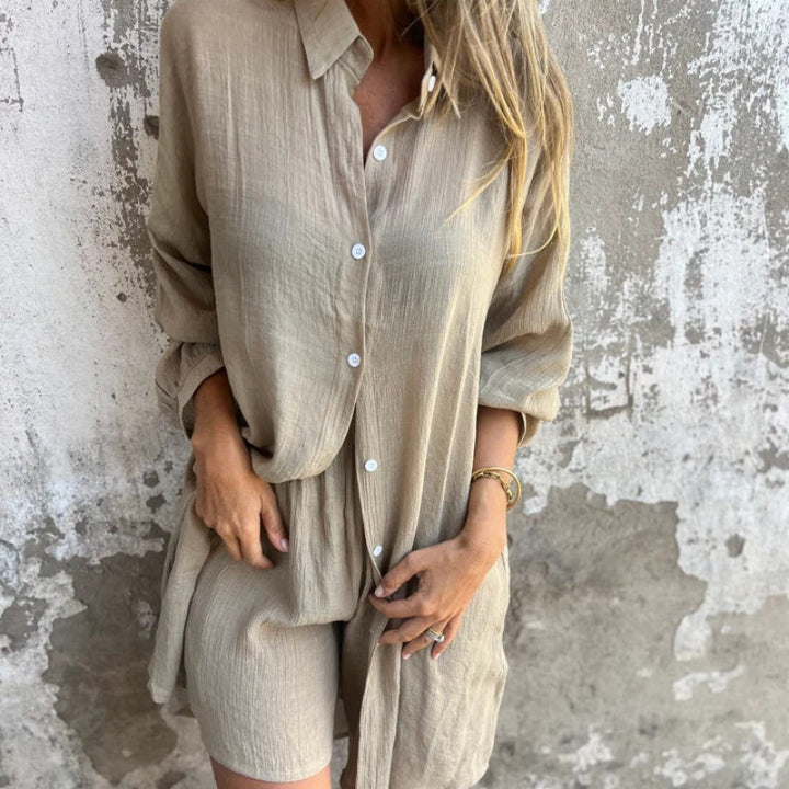 CARMEN | RELAXED POLO SET