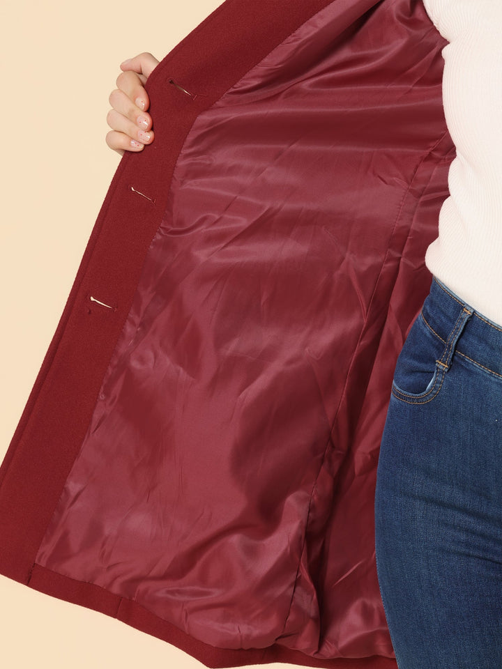 Karina™ | Enkelrijige wintertrenchcoat voor dames