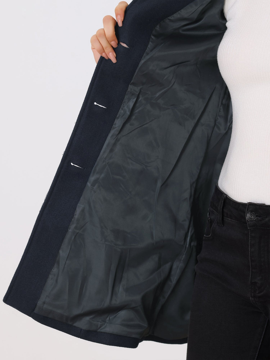 Karina™ | Enkelrijige wintertrenchcoat voor dames