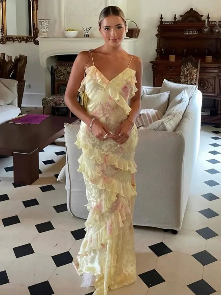 BEATRICE | DREAMY RUFFLE GOWN